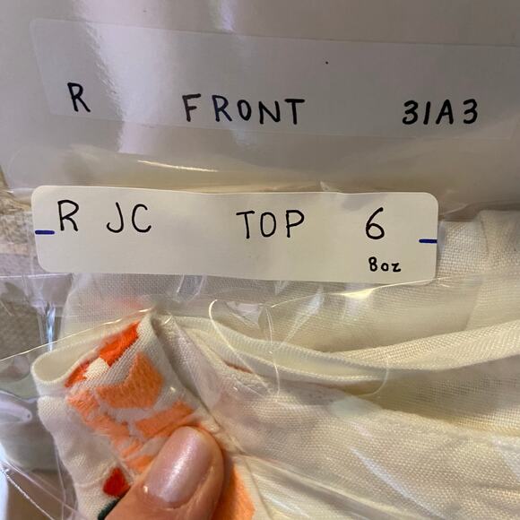 J. Crew Floral Embroidered Tank Top Size 6 - Picture 7 of 7